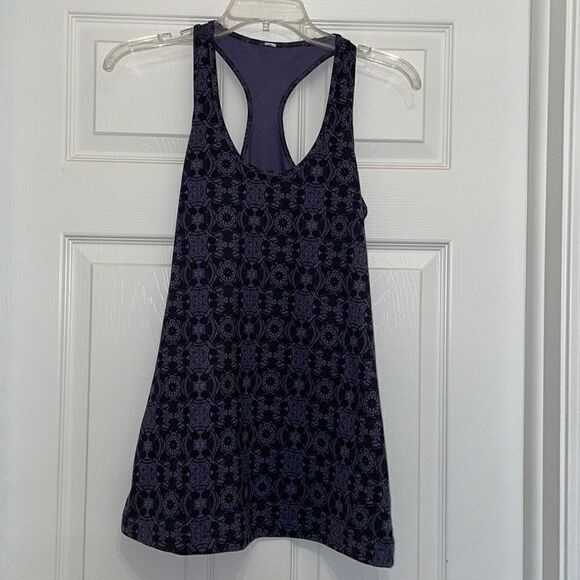 Lululemon Cool Racerback Mini Prisma Nightfall Black Grape - Picture 1 of 11